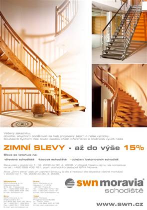 Slevová akce na schodiště (klikněte pro zvětšení)